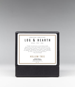 Log and Hearth Candle