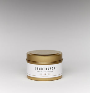 Lumberjack Travel Tin