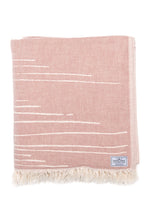 Load image into Gallery viewer, Tofino Towel Co. The Voyager Throw - Rosewood
