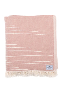Tofino Towel Co. The Voyager Throw - Rosewood