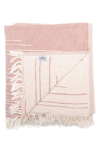 Tofino Towel Co. The Voyager Throw - Rosewood