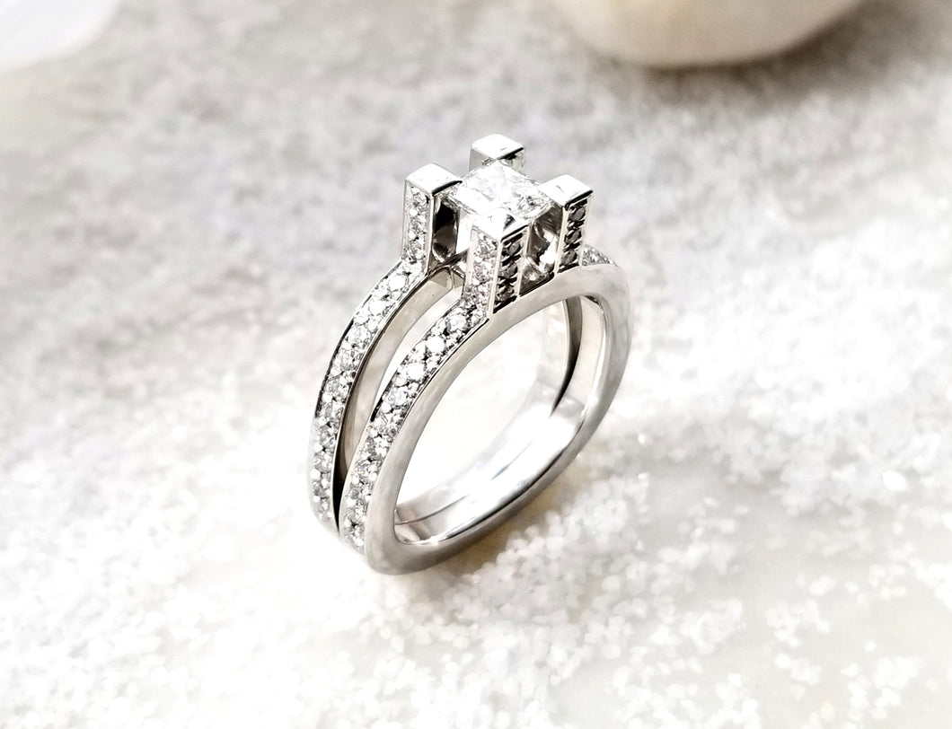 Tiana Diamond Engagement Ring