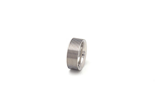 Stainless Steel Band With Grooves