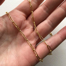 Load image into Gallery viewer, Strut Jewelry 14K Gold-Filled Medium Smooth Link Connection Chain Necklace