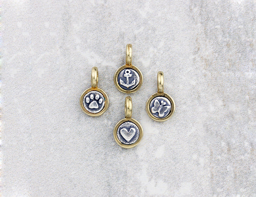 Marmalade Designs Silver & Bronze Teeny Symbol Charms