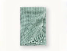 Load image into Gallery viewer, Pokoloko Stonewashed Waffle Towel - Matcha